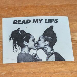 Vintage Read My Lips postcardsAct